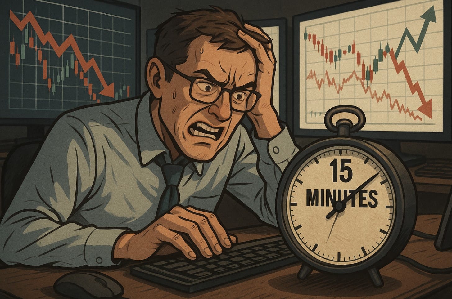 “I saw the print - but the market didn't move.”